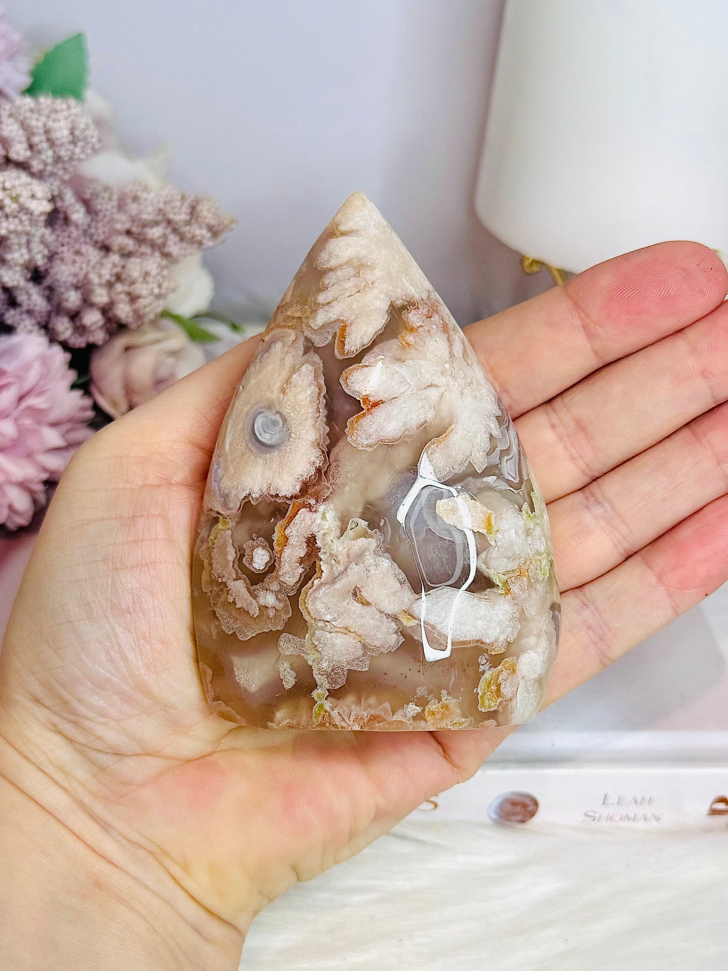 Flower Agate Flame | Freeform 10cm