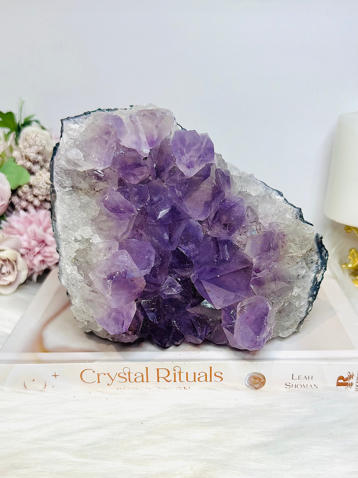 Large Chunky Amethyst Cluster 1.56KG 13cm