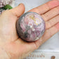 High Grade Pink Tourmaline Sphere on Stand 199g