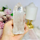 Natural Lemurian Clear Quartz Tower 11cm 399g