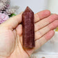 Strawberry Quartz Tower 8cm