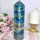 Large Blue Onyx Generator | Tower 20cm 761g