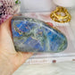 Natural Large Chunky Labradorite Polished Freeform 618gram With Beautiful Flash