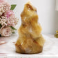 Large Golden Healer Crystal Flame 1.35KG 17.5cm