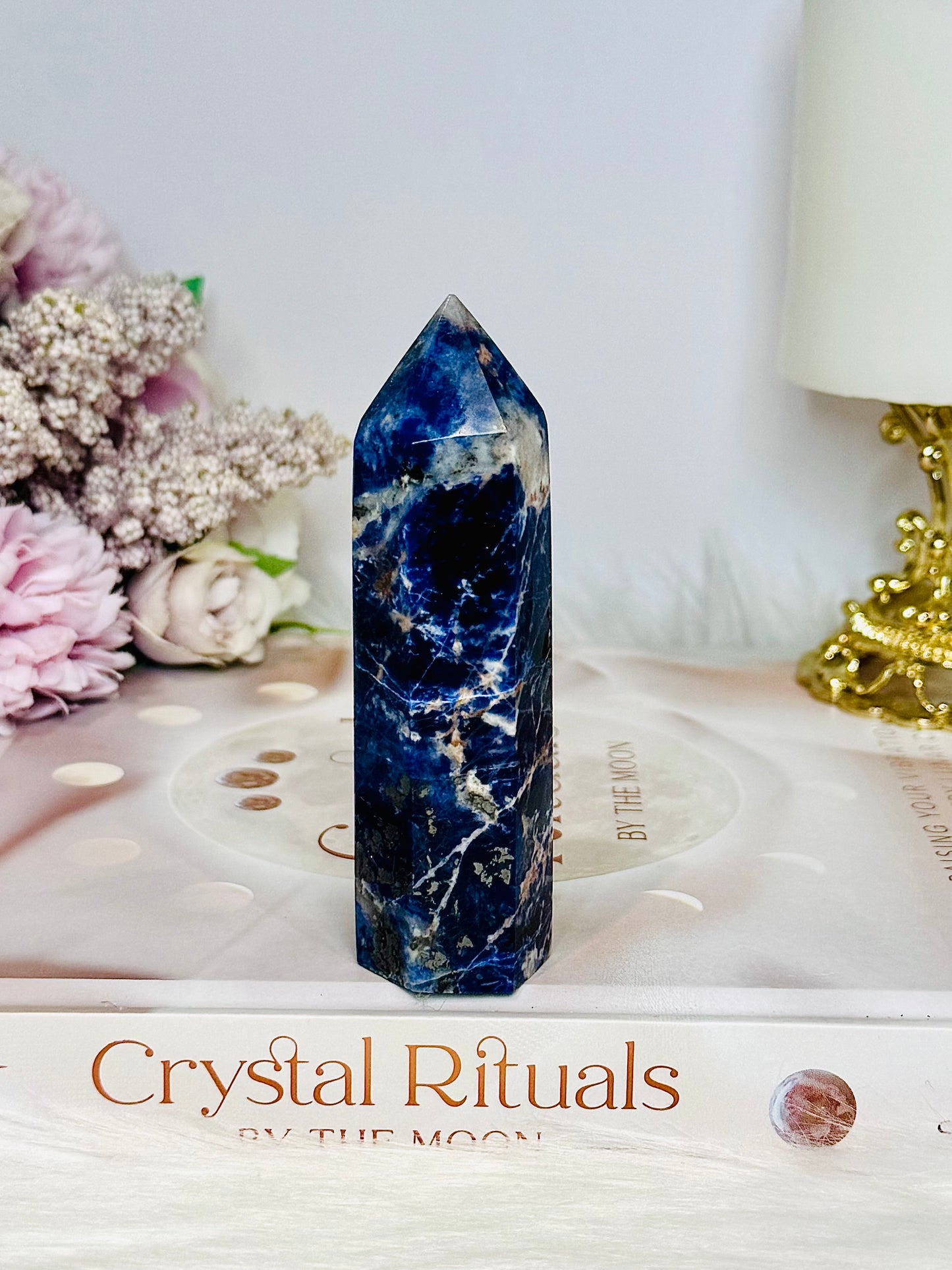 Chunky Blue Sodalite Tower 9.5cm
