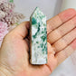 Moss Agate Tower 8.5cm