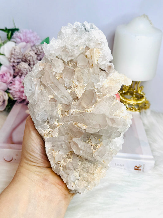 Large Natural Quartz Specimen 18cm 822g