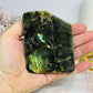 Natural Labradorite Slab 9cm