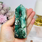 Chunky Unicorn Jasper Tower 11cm