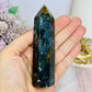 Green Ocean Jasper Tower 11cm