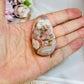 Druzy Flower Agate Egg On Stand 5.5cm