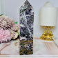 Purple Root Fluorite Tower 15.5cm 356g