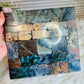 Large Heavy Labradorite Square Slab 22cm 1.57KG