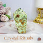 Green Smithsonite Stone Tower | Freeform 7cm