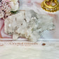 Wow!! Stunning Natural Clear Quartz Cluster Specimen From Brazil 15cm