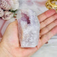 Fabulous Chunky 8.5cm Druzy Pink Amethyst Freeform