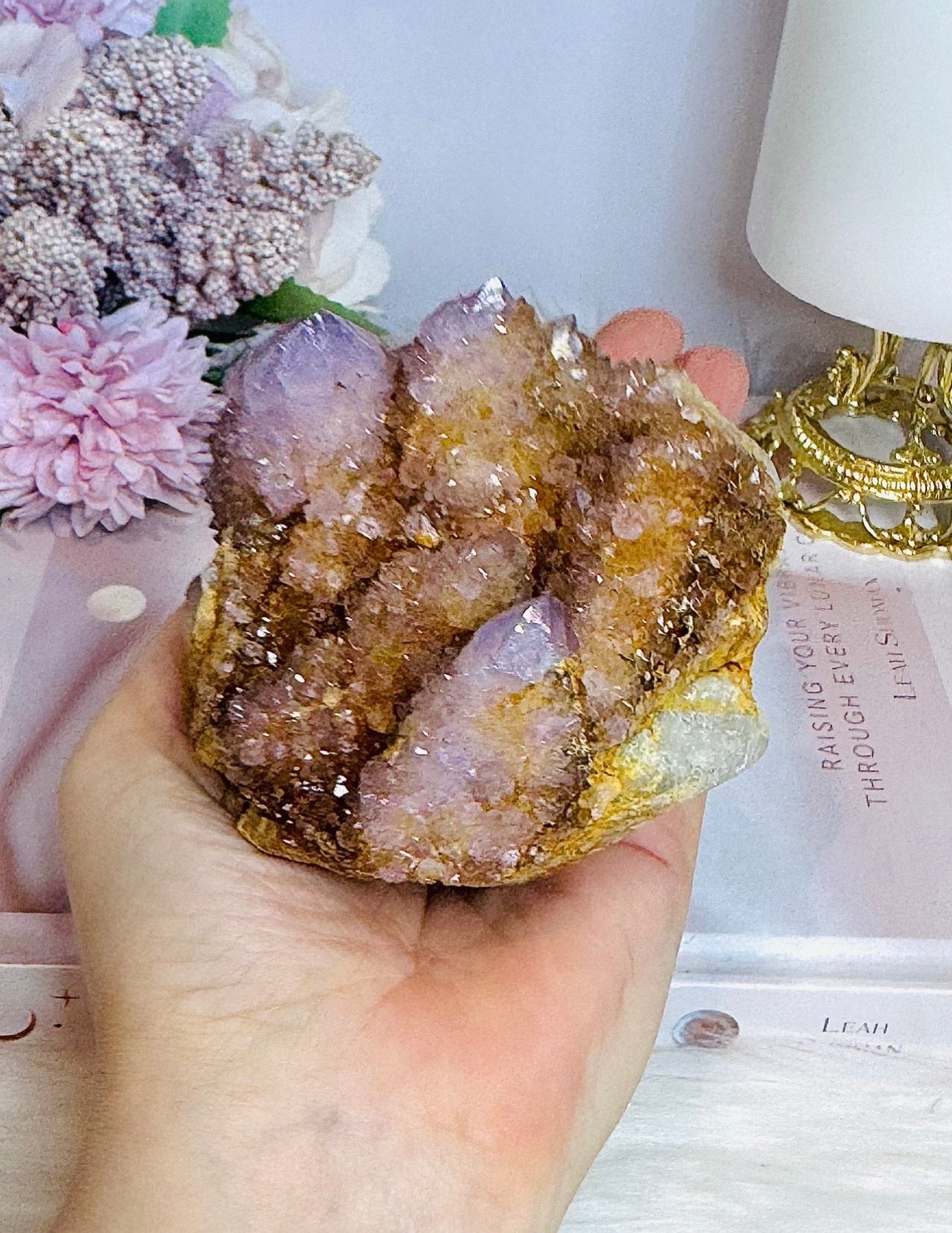 Large Natural Spirit Quartz Specimen 472g