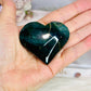 Green Jasper Carved Heart