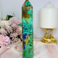 High Grade Azurite Tower 16.5cm