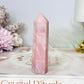 Pink Opal Tower 8cm