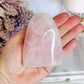 Natural Rose Quartz Polished Freeform 8cm