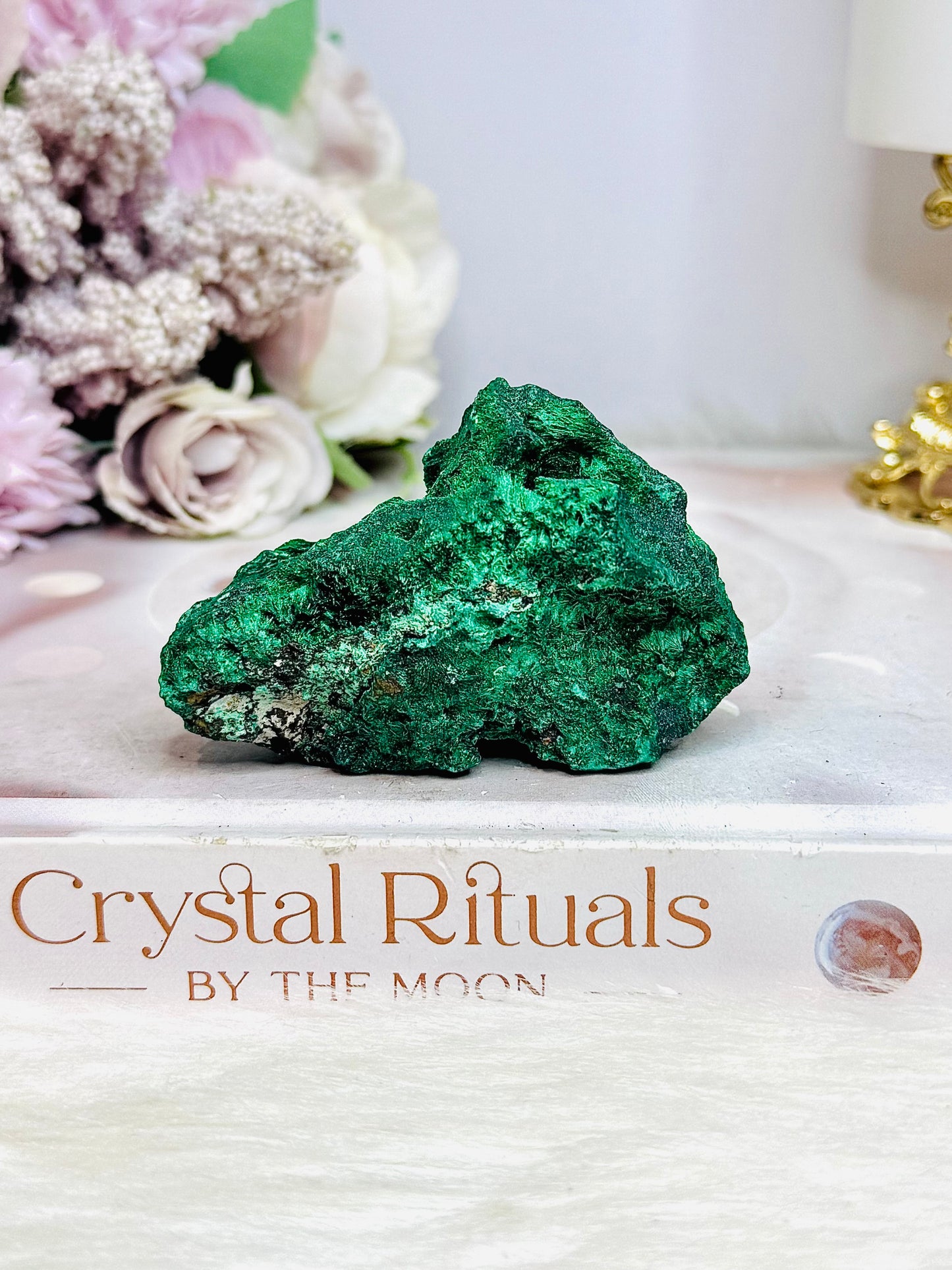 Natural Velvet Malachite Specimen 7.5cm