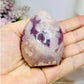 High Grade Druzy Pink Amethyst Flame | Freeform 6.5cm