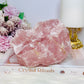 High Grade Large Raw Rough Rose Quartz Specimen 1.14KG