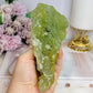 Large Natural Prehnite Freeform Specimen 14cm 379g