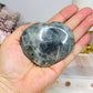Labradorite Heart with Purple Flash 8cm