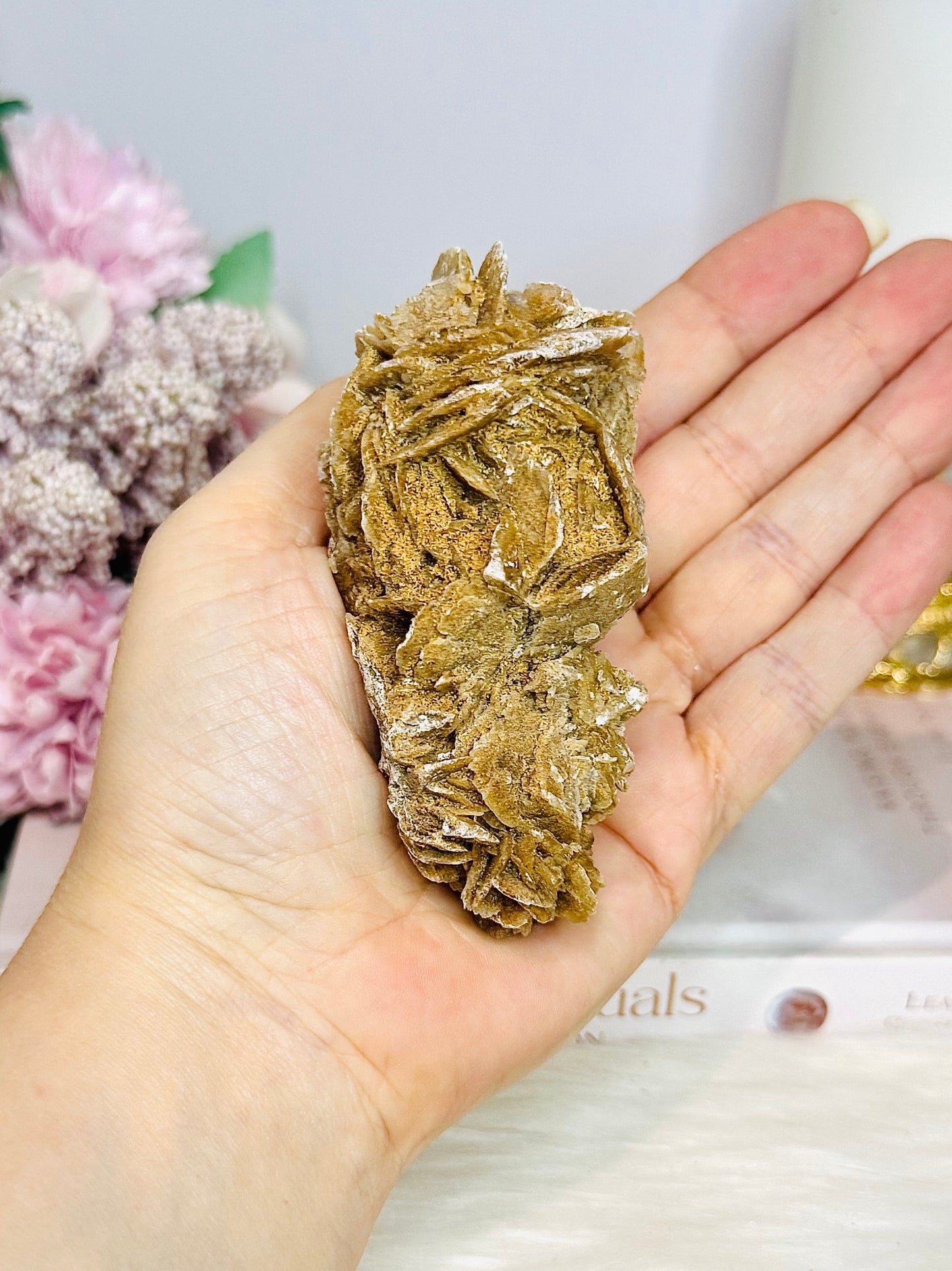 Natural Desert Rose Selenite Specimen 9cm
