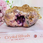 Divinely Fabulous Large 702gram High Grade Druzy Pink Amethyst Freeform From Brazil