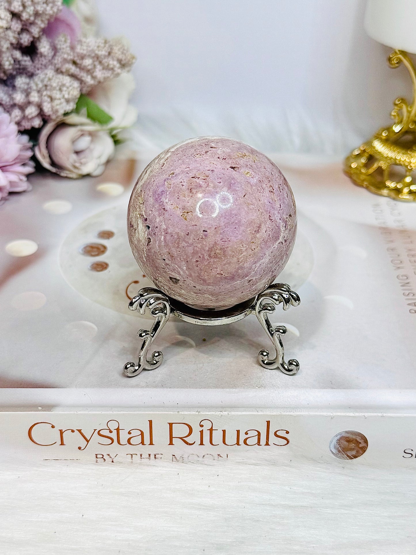 Phosphosiderite Sphere On Stand 141g