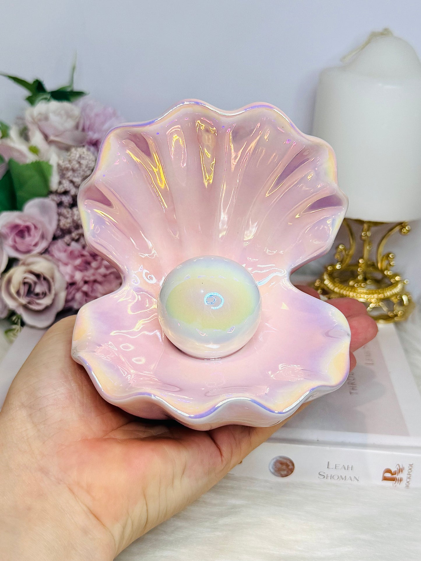 Clam Shell Trinket Dish