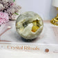 Druzy Agate Sphere on Stand 376g