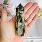 Gold & Black Mica Tower 11cm