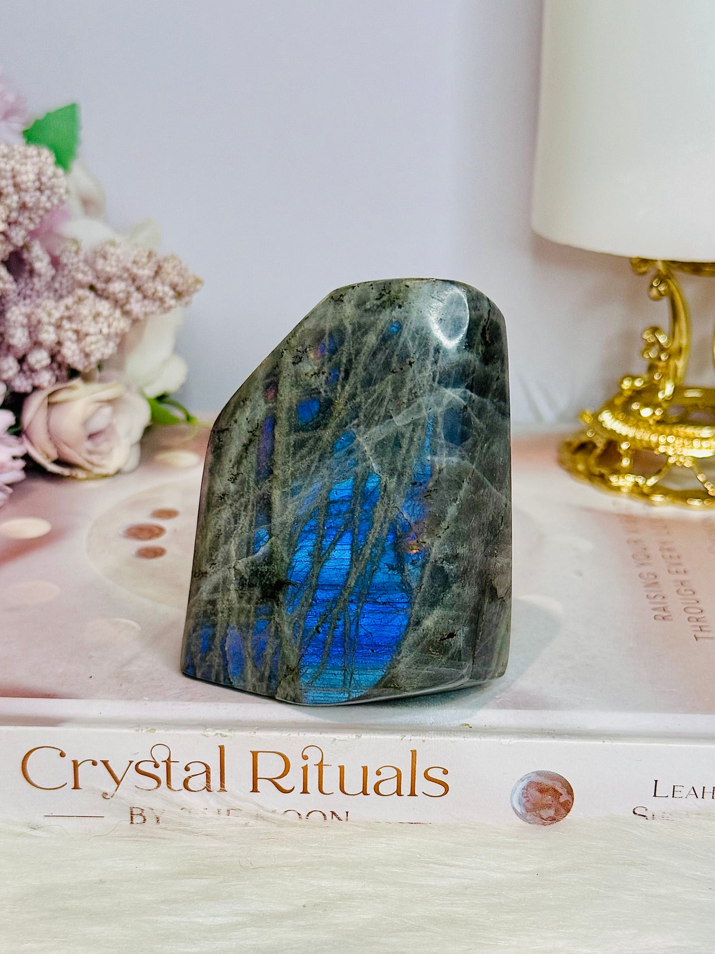 Labradorite Polished Freeform 8.5cm 320grams