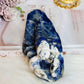 Brings Calmness To The Mind ~ Awesome Large Chunky Sodalite Scorpion Carving 15cm