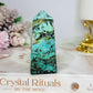 Natural Turquoise Tower 8cm