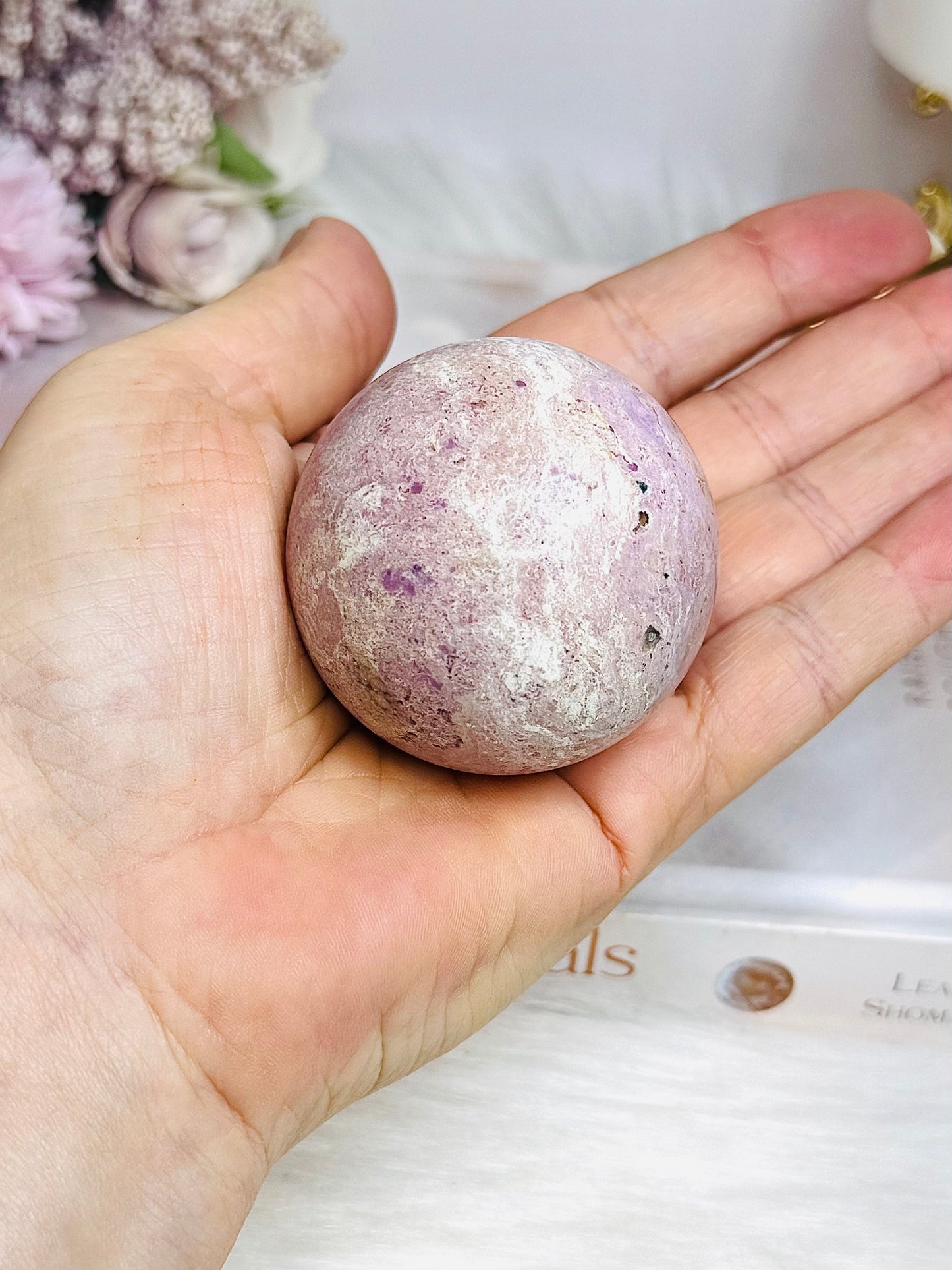 Phosphosiderite Sphere On Stand 141g