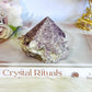 Beautiful Natural Lepidolite | Purple Mica Rough Chunky Tower | Point