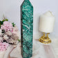 Large Chunky Natural Emerald Tower 22cm 676grams