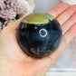 Large Volcano Agate (UV Reactive) Sphere On Stand 378g