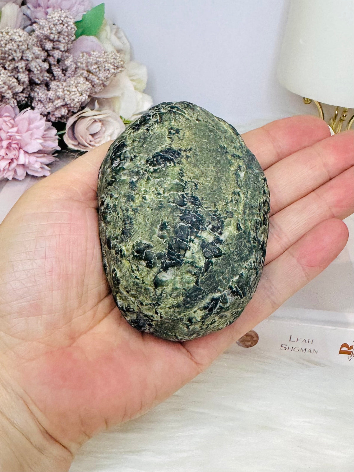 Natural Green Jade Specimen 290g