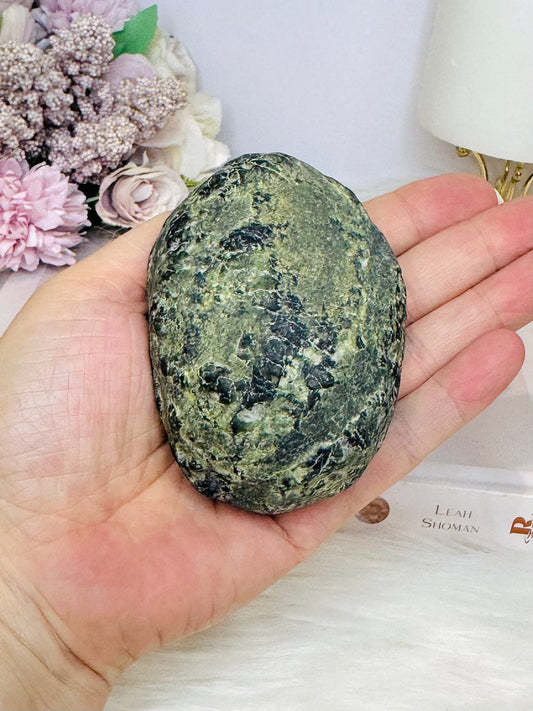 Natural Green Jade Specimen 290g