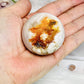 Druzy Flower Agate Sphere on Stand 136g