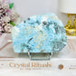 A Collectors Piece ~ Natural Larimar Slab On Stand 10cm 169g