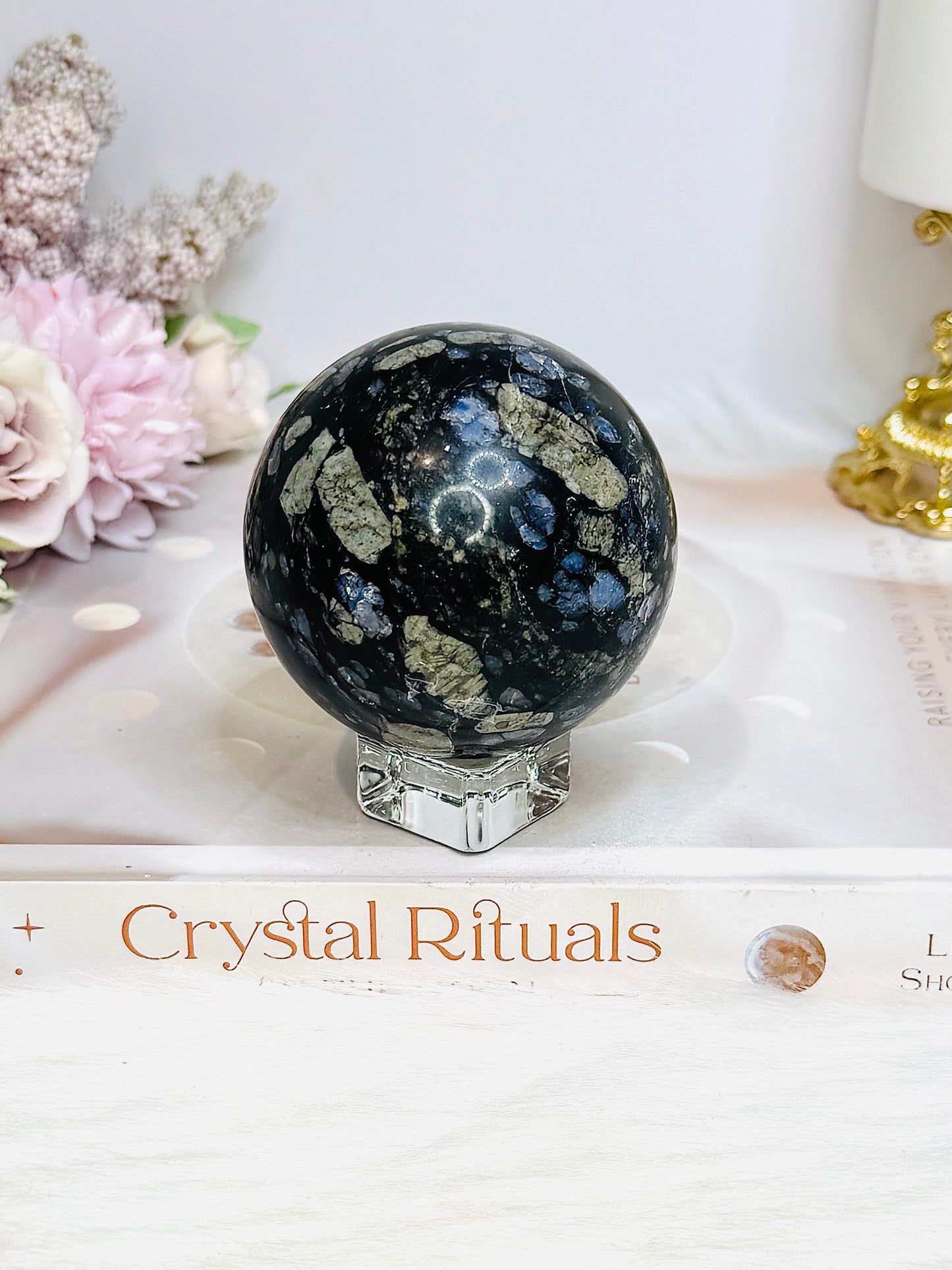 Que Sera | Galaxy Rhyolite Sphere 327g