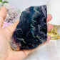 Rainbow Fluorite Slab 9cm