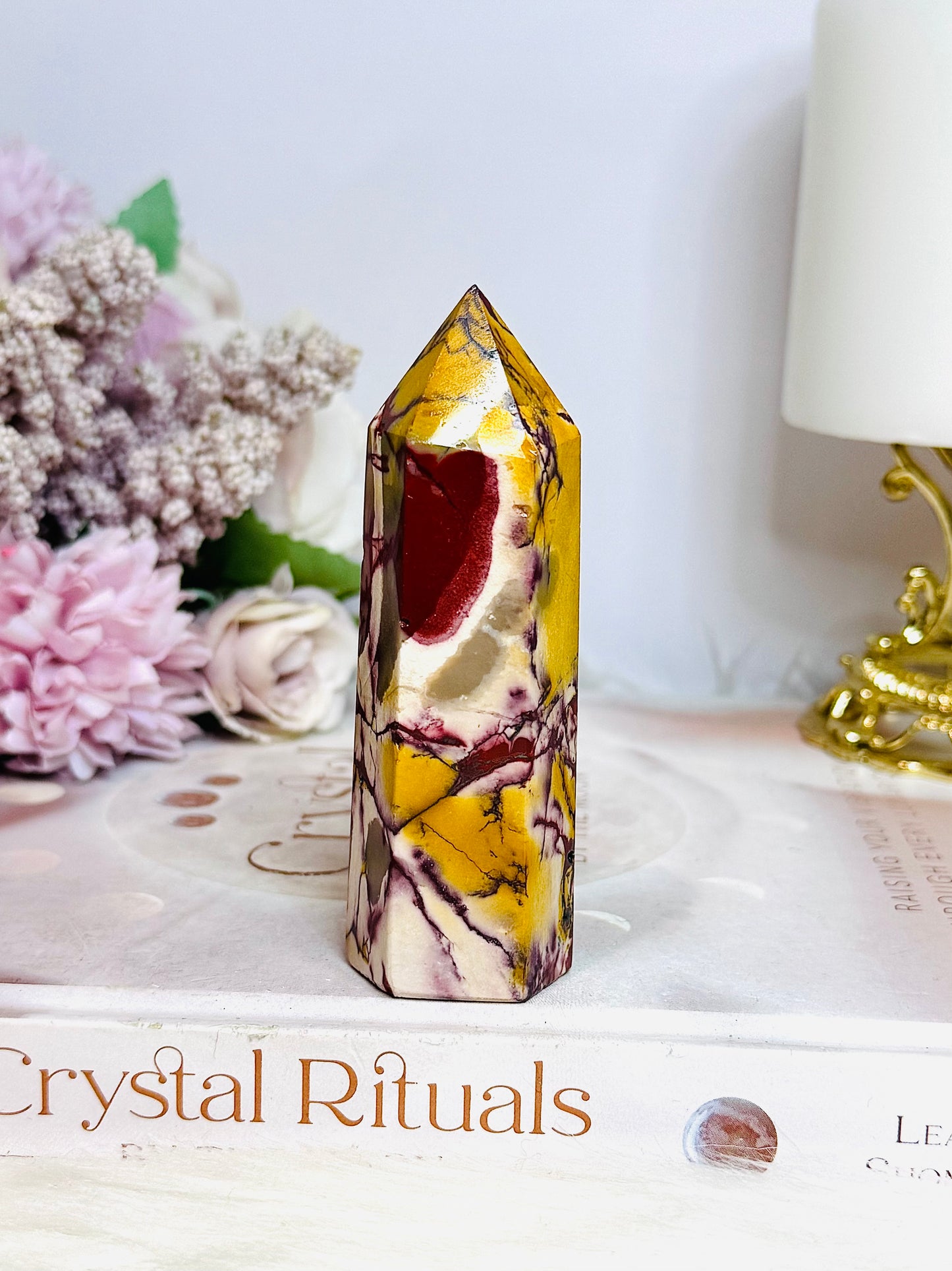 Mookaite Jasper Chunky Tower 9cm